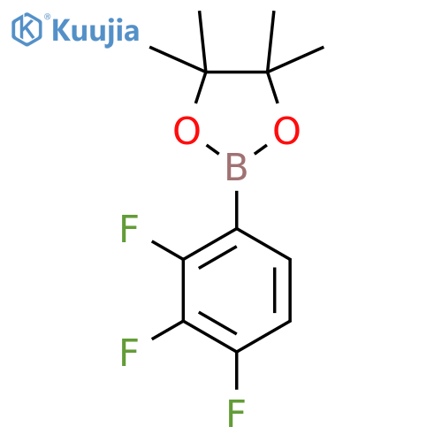 4,4,5,5-Tetramethyl-2-(2,3,4-Trifluorophenyl)-1,3,2-Dioxaborolane structure
