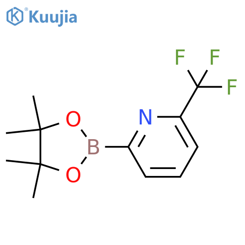 6-(Trifluoromethyl)pyridine-2-boronic Acid pinacol ester structure