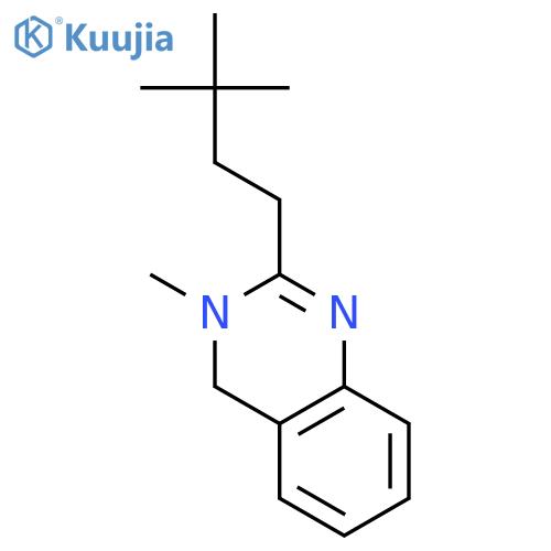QUINAZOLINE, 2-(3,3-DIMETHYLBUTYL)-3,4-DIHYDRO-3-METHYL- structure