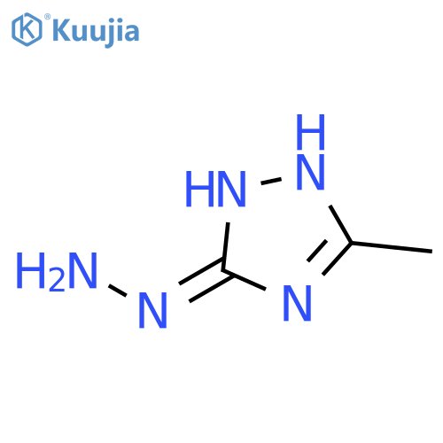 3H-1,2,4-Triazol-3-one, 1,2-dihydro-5-methyl-, hydrazone structure