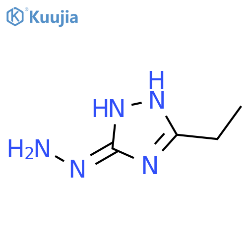 3H-1,2,4-Triazol-3-one, 5-ethyl-1,2-dihydro-, hydrazone structure