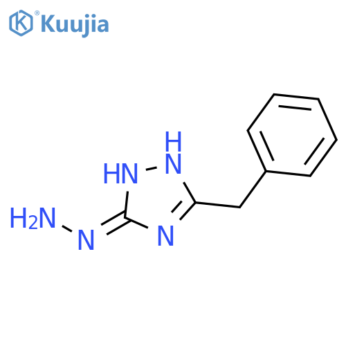 3H-1,2,4-Triazol-3-one, 1,2-dihydro-5-(phenylmethyl)-, hydrazone structure