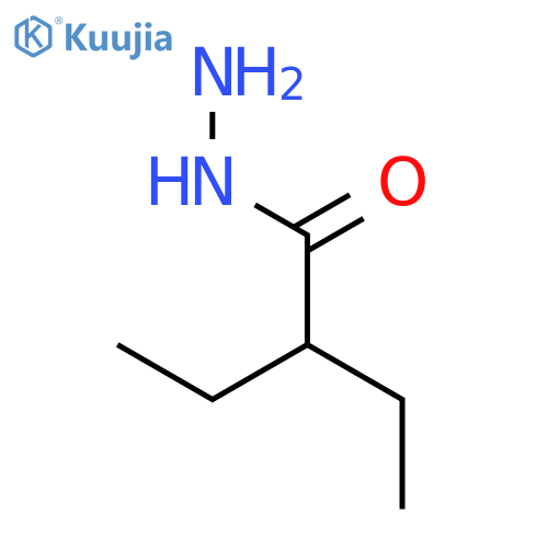 2-Ethylbutanohydrazide structure