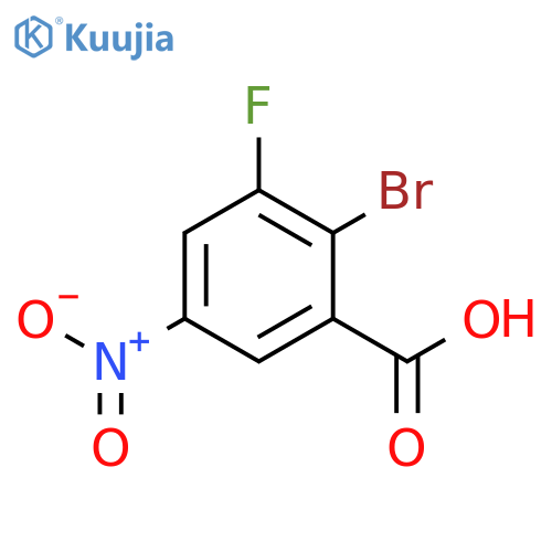 BENZOIC ACID, 2-BROMO-3-FLUORO-5-NITRO- structure