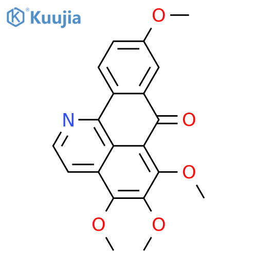 7H-Dibenzo[de,h]quinolin-7-one,4,5,6,9-tetramethoxy- structure