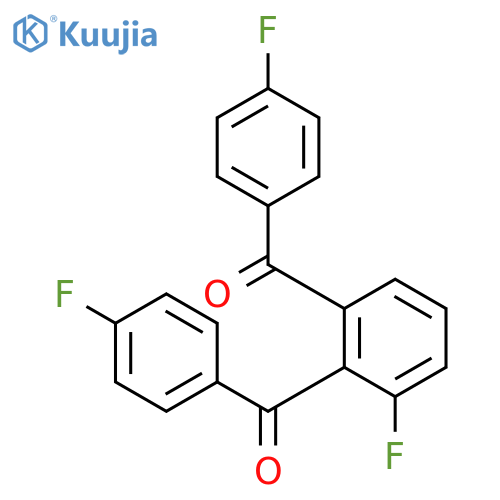 Methanone, (fluorophenylene)bis[(4-fluorophenyl)- structure