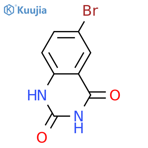 6-bromo-1,2,3,4-tetrahydroquinazoline-2,4-dione structure