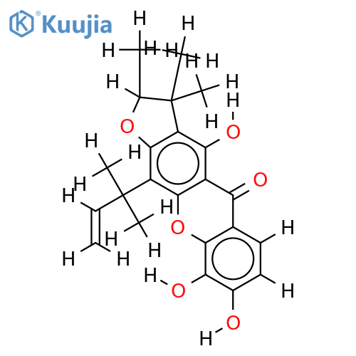 isoheediaxanthone-B structure