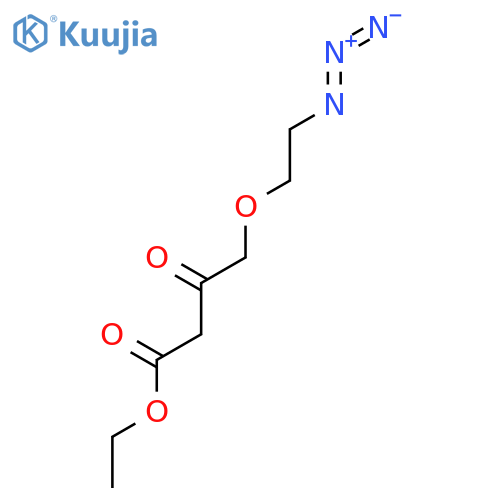 Ethyl (2-Azidoethoxy)acetoacetate structure