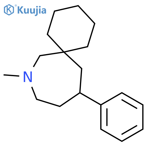 8-Azaspiro[5.6]dodecane, 8-methyl-11-phenyl- structure