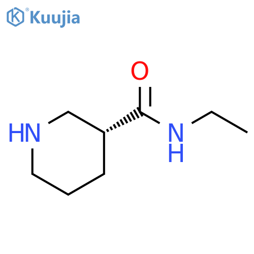 (3R)-N-ETHYL-3-PIPERIDINECARBOXAMIDE structure