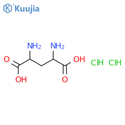 (2R,4S)-Rel-2,4-Diaminopentanedioicaciddihydrochloride structure