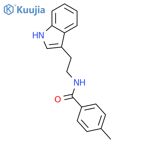 N-(2-INDOL-3-YLETHYL)(4-METHYLPHENYL)FORMAMIDE structure
