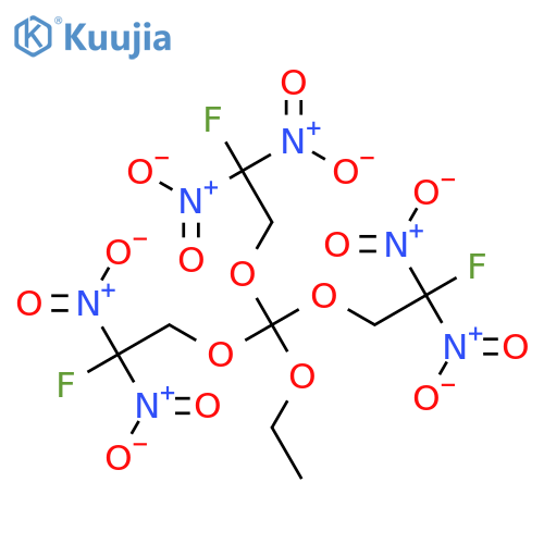 Ethane, 1,1',1''-[(ethoxymethylidyne)tris(oxy)]tris[2-fluoro-2,2-dinitro- structure