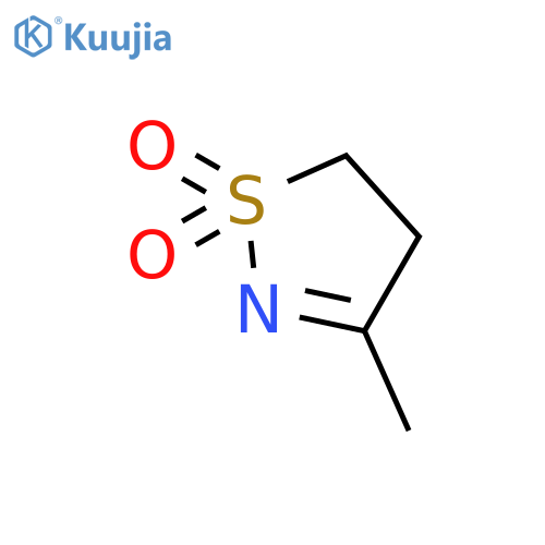 Isothiazole, 4,5-dihydro-3-methyl-, 1,1-dioxide structure