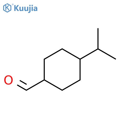 4-(propan-2-yl)cyclohexane-1-carbaldehyde structure