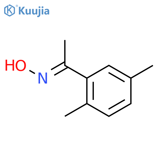 Ethanone, 1-(2,5-dimethylphenyl)-, oxime structure