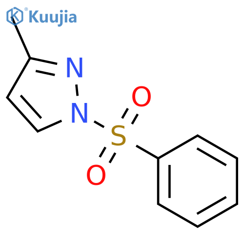 1-(benzenesulfonyl)-3-methyl-1H-pyrazole structure