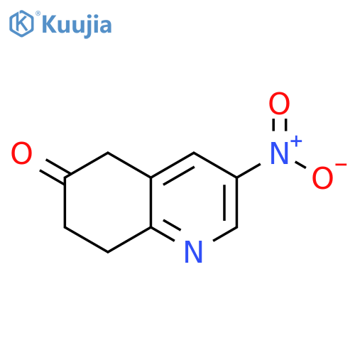 3-nitro-7,8-dihydro-5H-quinolin-6-one structure