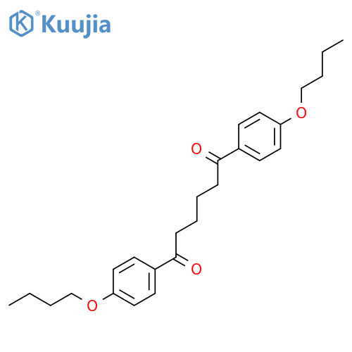 1,6-Hexanedione, 1,6-bis(4-butoxyphenyl)- structure