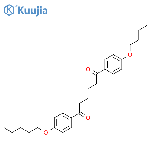 1,6-Hexanedione, 1,6-bis[4-(pentyloxy)phenyl]- structure