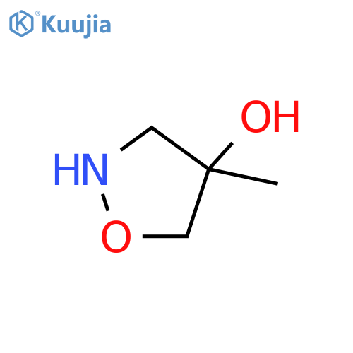 4-Methyl-1,2-oxazolidin-4-ol structure