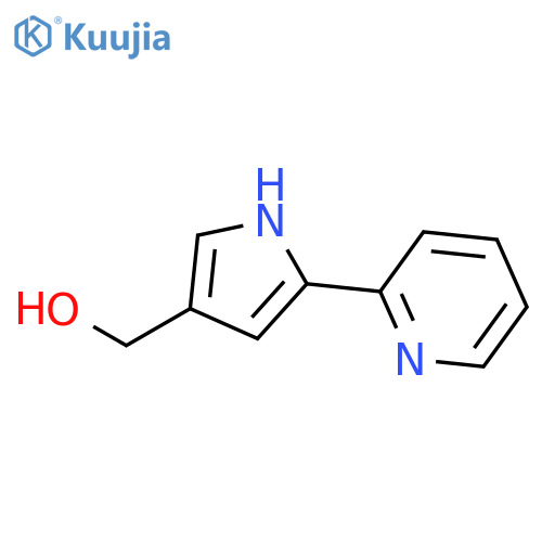 1H-Pyrrole-3-methanol, 5-(2-pyridinyl)- structure