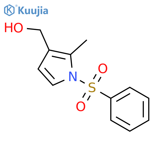 1H-Pyrrole-3-methanol, 2-methyl-1-(phenylsulfonyl)- structure
