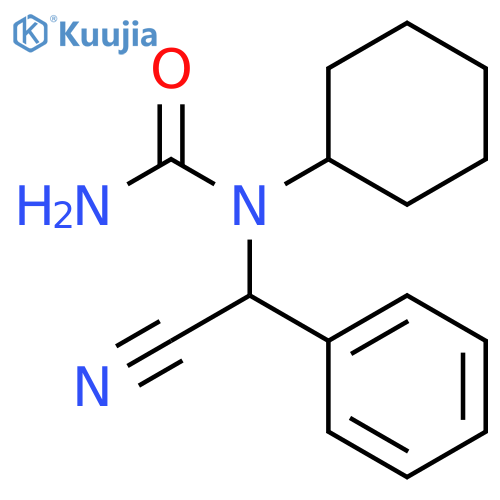 Urea, N-(cyanophenylmethyl)-N-cyclohexyl- structure
