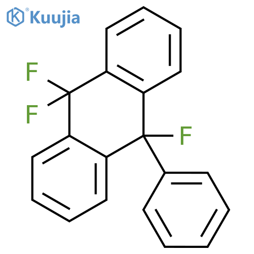 Anthracene, 9,9,10-trifluoro-9,10-dihydro-10-phenyl- structure