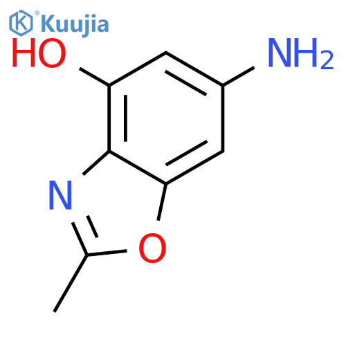 4-Benzoxazolol, 6-amino-2-methyl- structure