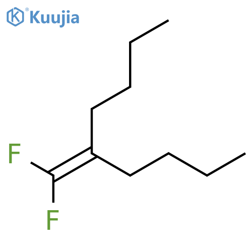 Nonane, 5-(difluoromethylene)- structure