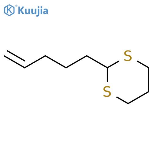 1,3-Dithiane, 2-(4-pentenyl)- structure