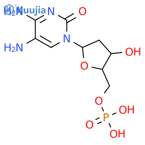 5'-Cytidylic acid, 5-amino-2'-deoxy- structure