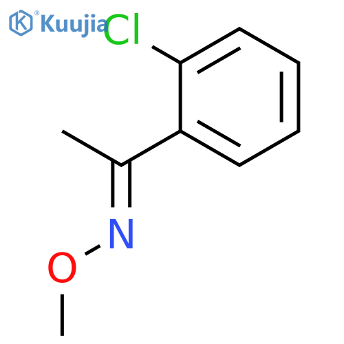 Ethanone, 1-(2-chlorophenyl)-, O-methyloxime structure