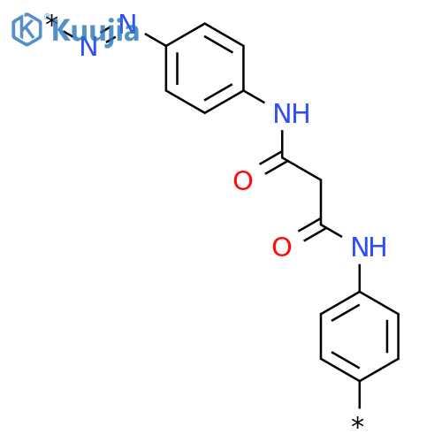 Poly[azo-1,4-phenyleneimino(1,3-dioxo-1,3-propanediyl)imino-1,4-phenylene] structure