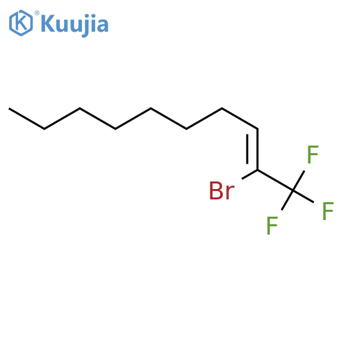 2-DECENE, 2-BROMO-1,1,1-TRIFLUORO-, (2Z)- structure