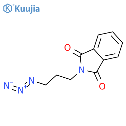 2-(3-azidopropyl)-2,3-dihydro-1H-isoindole-1,3-dione structure