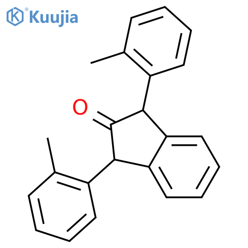 2H-Inden-2-one, 1,3-dihydro-1,3-bis(2-methylphenyl)- structure