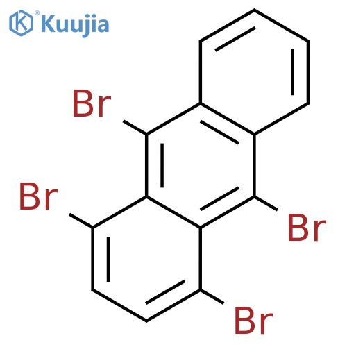 ANTHRACENE, 1,4,9,10-TETRABROMO- structure