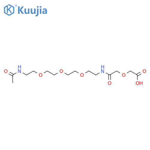 3,9,12,15-TETRAOXA-6,18-DIAZAEICOSANOIC ACID, 5,19-DIOXO- structure