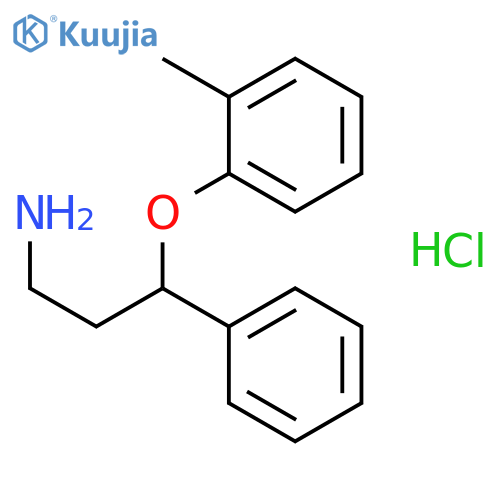 Desmethyl atomoxetine hydrochloride structure