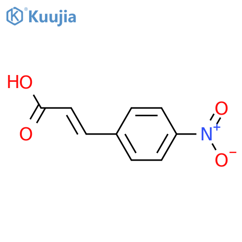 4-Nitrocinnamic acid structure