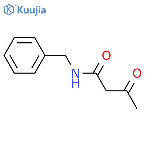 N-benzyl-3-oxobutanamide structure