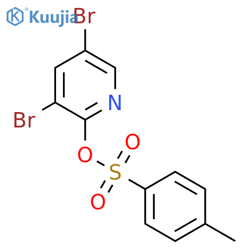 (3,5-Dibromopyridin-2-yl) 4-methylbenzenesulfonate structure