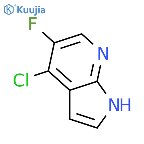 4-Chloro-5-fluoro-1H-pyrrolo[2,3-b]pyridine structure