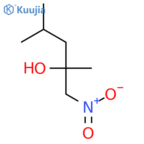 2-Pentanol, 2,4-dimethyl-1-nitro- structure