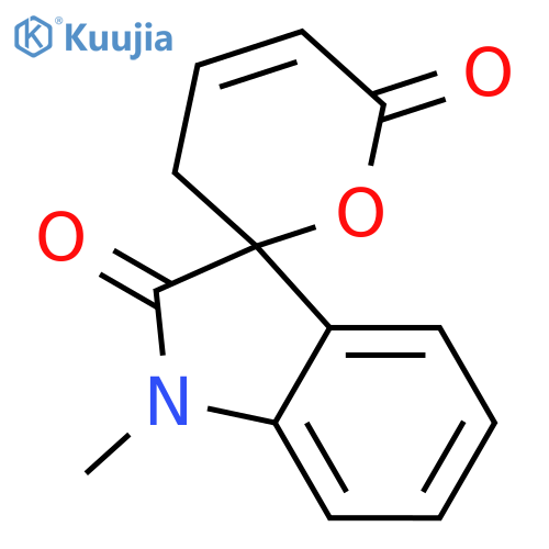 Spiro[3H-indole-3,2'-[2H]pyran]-2,6'(1H,3'H)-dione,1-methyl- structure
