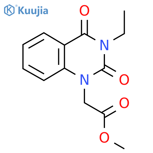 Methyl 2-(3-ethyl-2,4-dioxo-3,4-dihydroquinazolin-1(2H)-YL)acetate structure