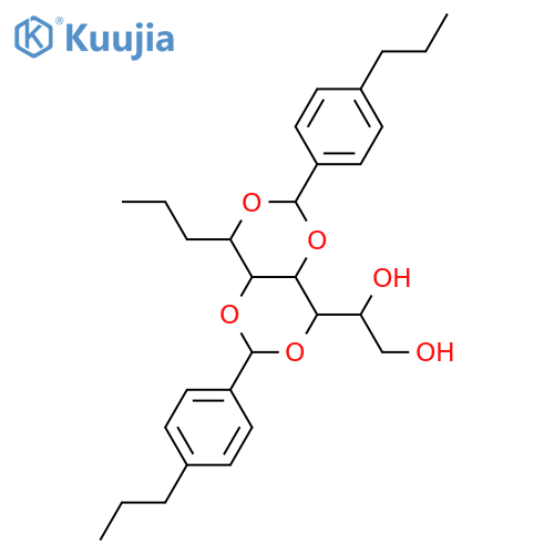Bis(4-propylbenzylidene) Propyl Sorbitol structure